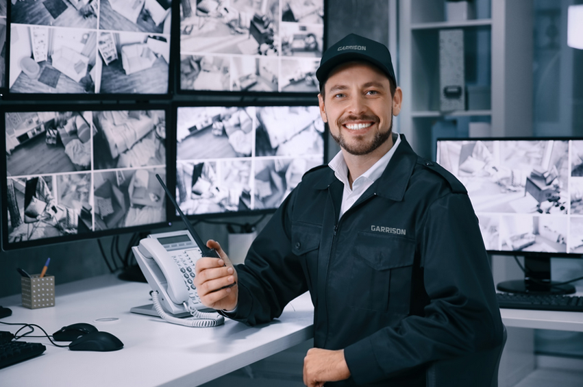 garrison monitoring security staff